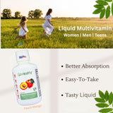 Go Healthy Natural dosis diaria en cuchara, medición simple y precisa