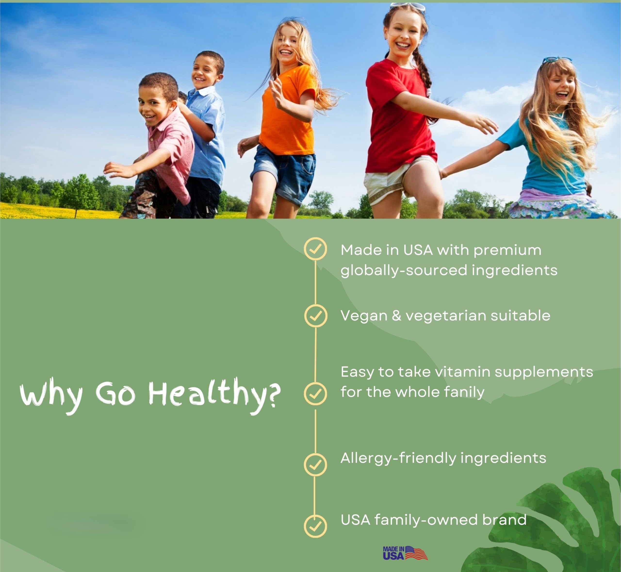 Go Healthy Natural dosis-diaria-ninos: dosis diaria de vitaminas para niños