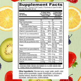Dosis diaria de Go Healthy Natural: dos gomitas para consumo sencillo.