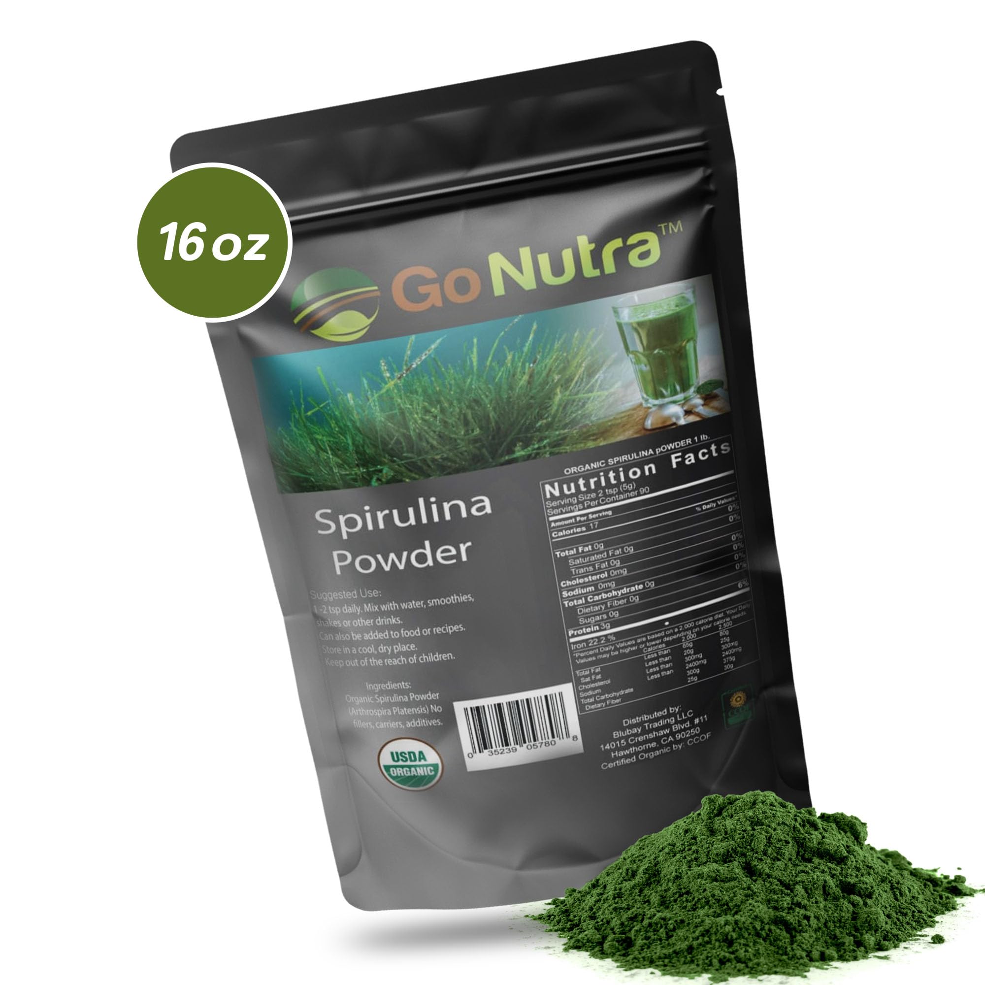 Go Nutra Spirulina en polvo uso diario, versátil en tu cocina diaria.