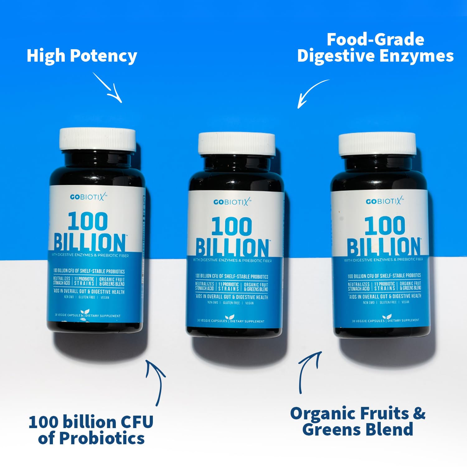 GOBIOTIX prebiótico fibra para balance intestinal