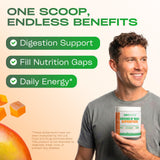 Gobiotix Super Greens dispersión en agua para consumir rápidamente