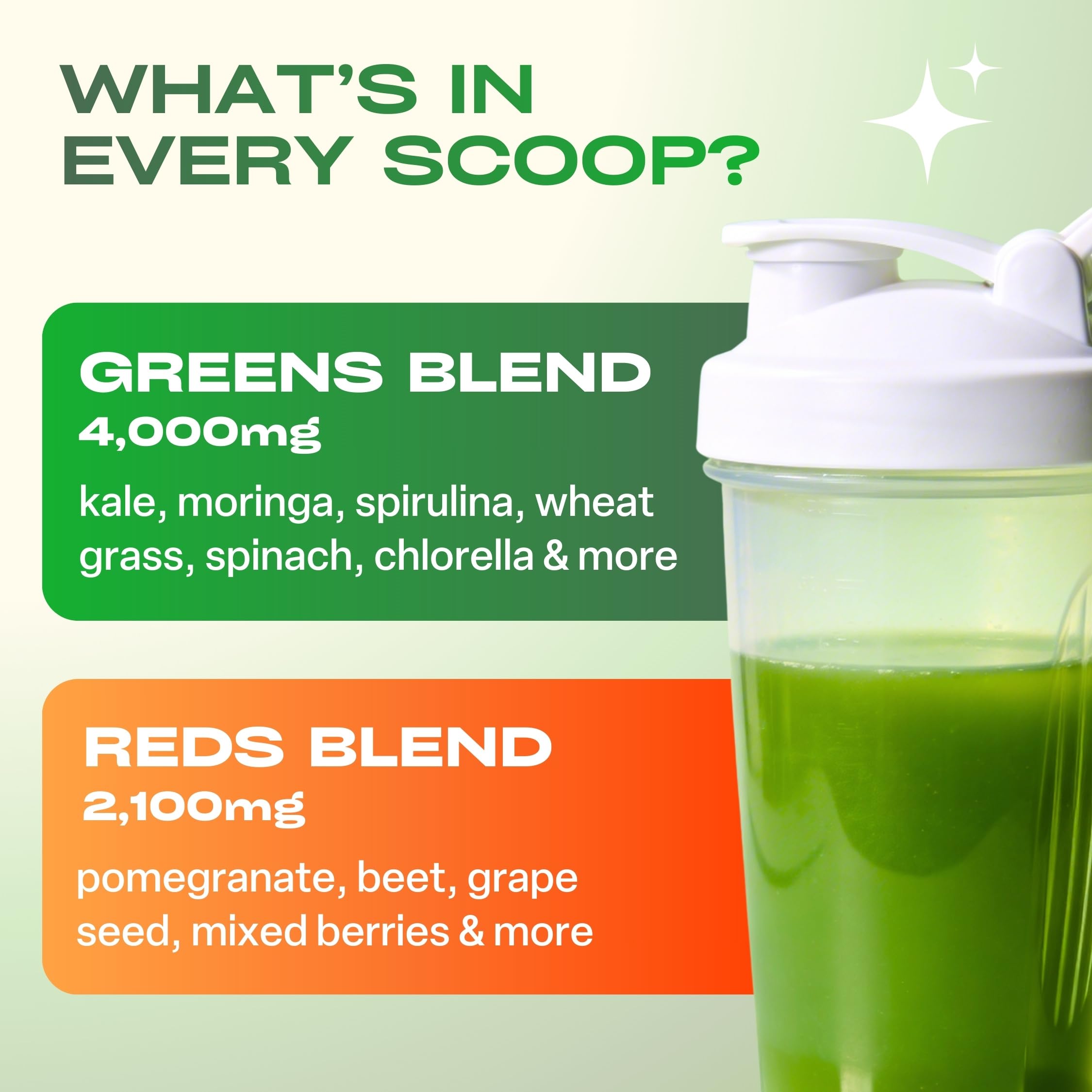 GOBIOTIX Super Greens mango: batido suave y afrutado para la mañana.