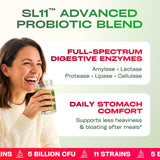 Probíticos y enzimas en GOBIOTIX para apoyo digestivo suave.