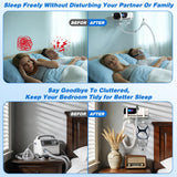 Godboat CPAP con ganchos, mascarilla y tubo ordenados.
