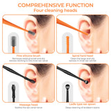 Cabezal espiral duro de Gogoleee Q Grips para cerumen obstinado