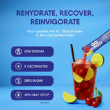 GoHydrate caja de 30 sobres lista para llevar a cualquier lugar.