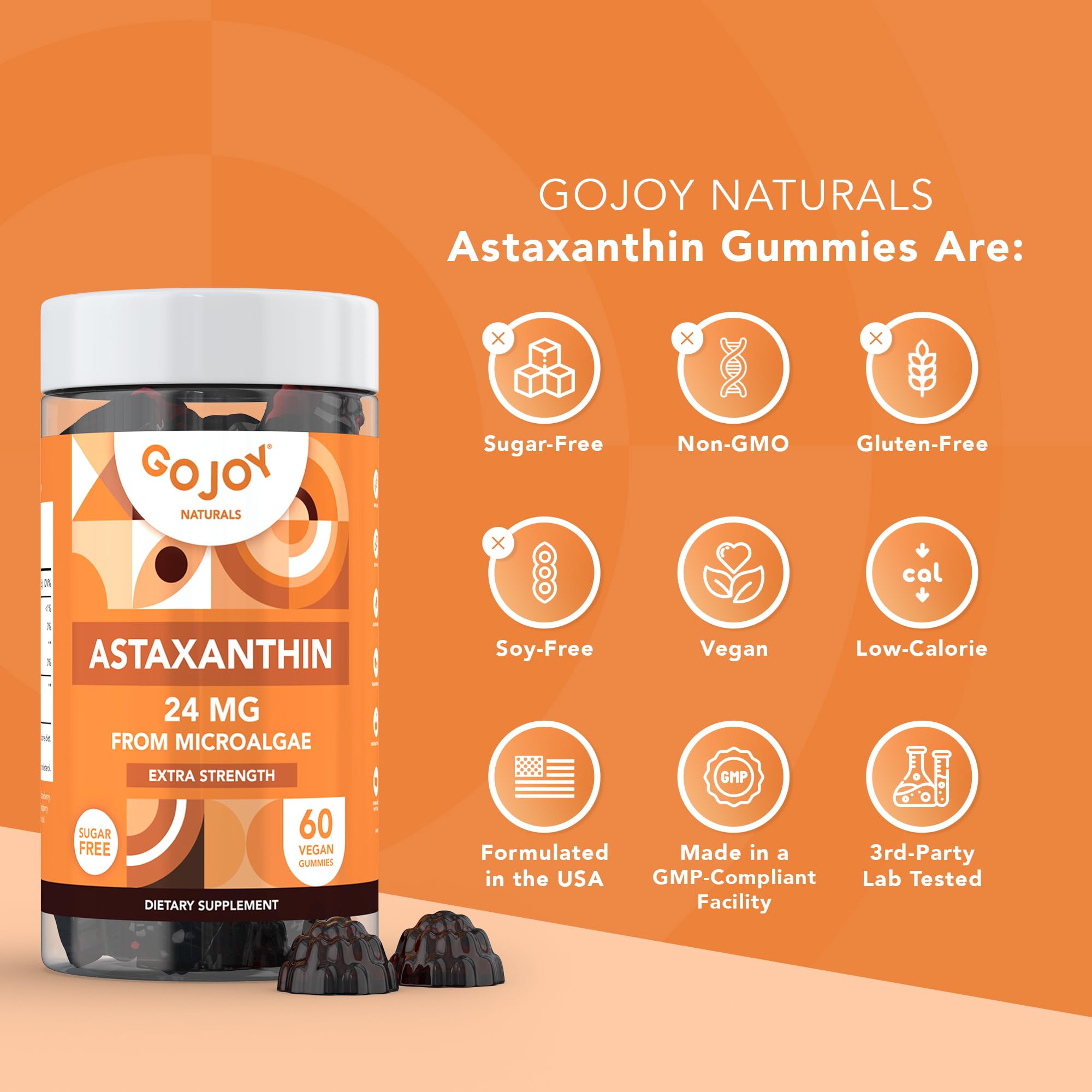 GOJOY NATURALS gominolas con pruebas independientes de terceros