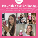 GOJOY NATURALS etiqueta vegana en gomitas prenatales