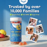 GOJOY NATURALS para niños, primer plano de gomitas con textura suave.