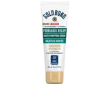 Gold Bond Ultimate psoriasis relief en aplicación suave para alivio en zonas irritadas.
