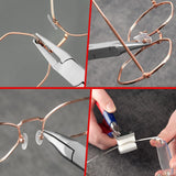GOLD DEER alicate gafas puntas finas para ajustes delicados
