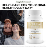 Gold Oral Biotics Pro: aliento más fresco gracias a la combinación de cepas y prebióticos.