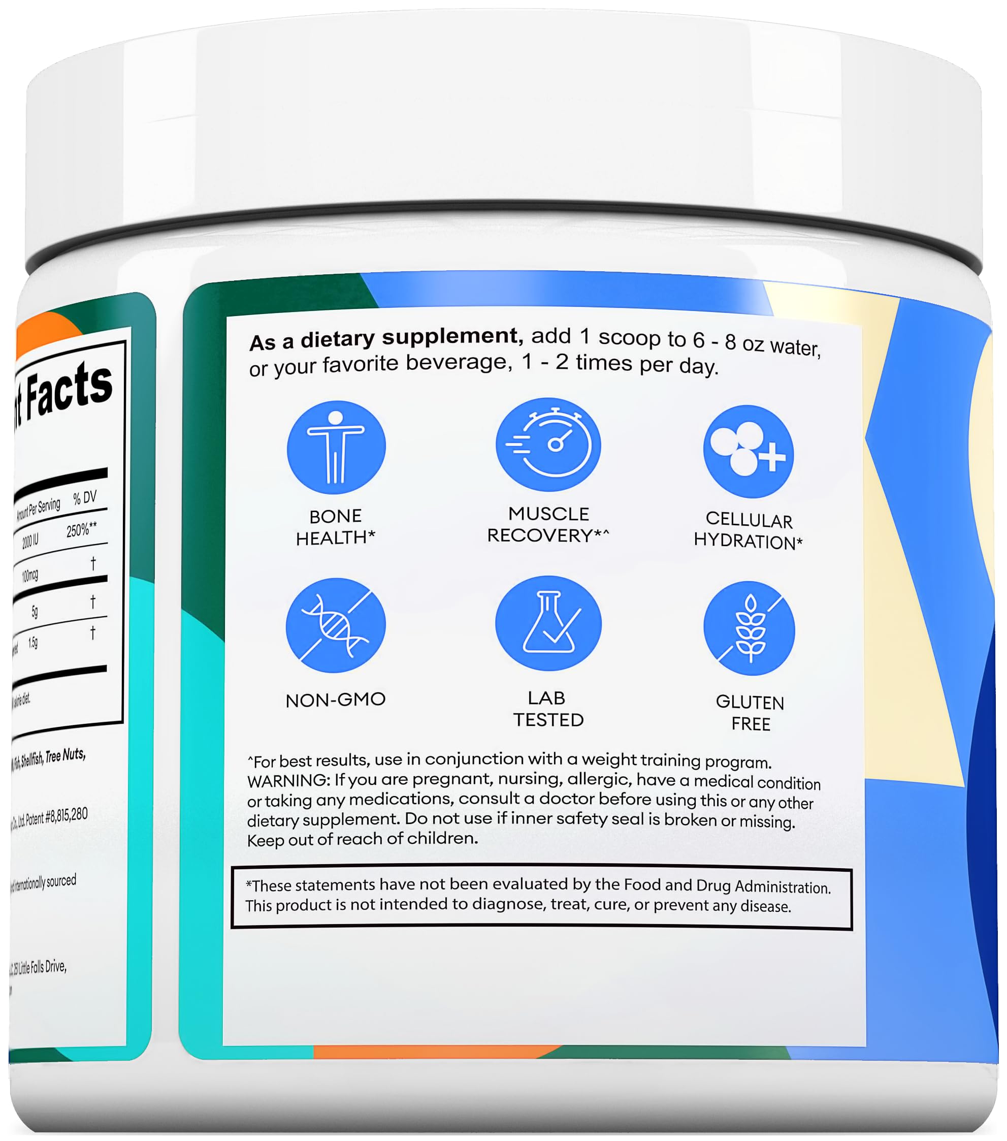 GoldenRoot GLDN Creatine HMB: uso diario para apoyo muscular sostenible