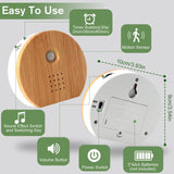 Goldmeet Box de Pájaro con sensor de movimiento activa sonidos naturales al acercarse.