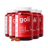 Goli ACV Gummies botella: sabor agradable y apoyo digestivo diario