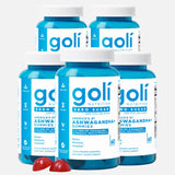 Goli gomitas Ashwagandha y Vitamina D, sabor frutos rojos, apoyo diario al bienestar