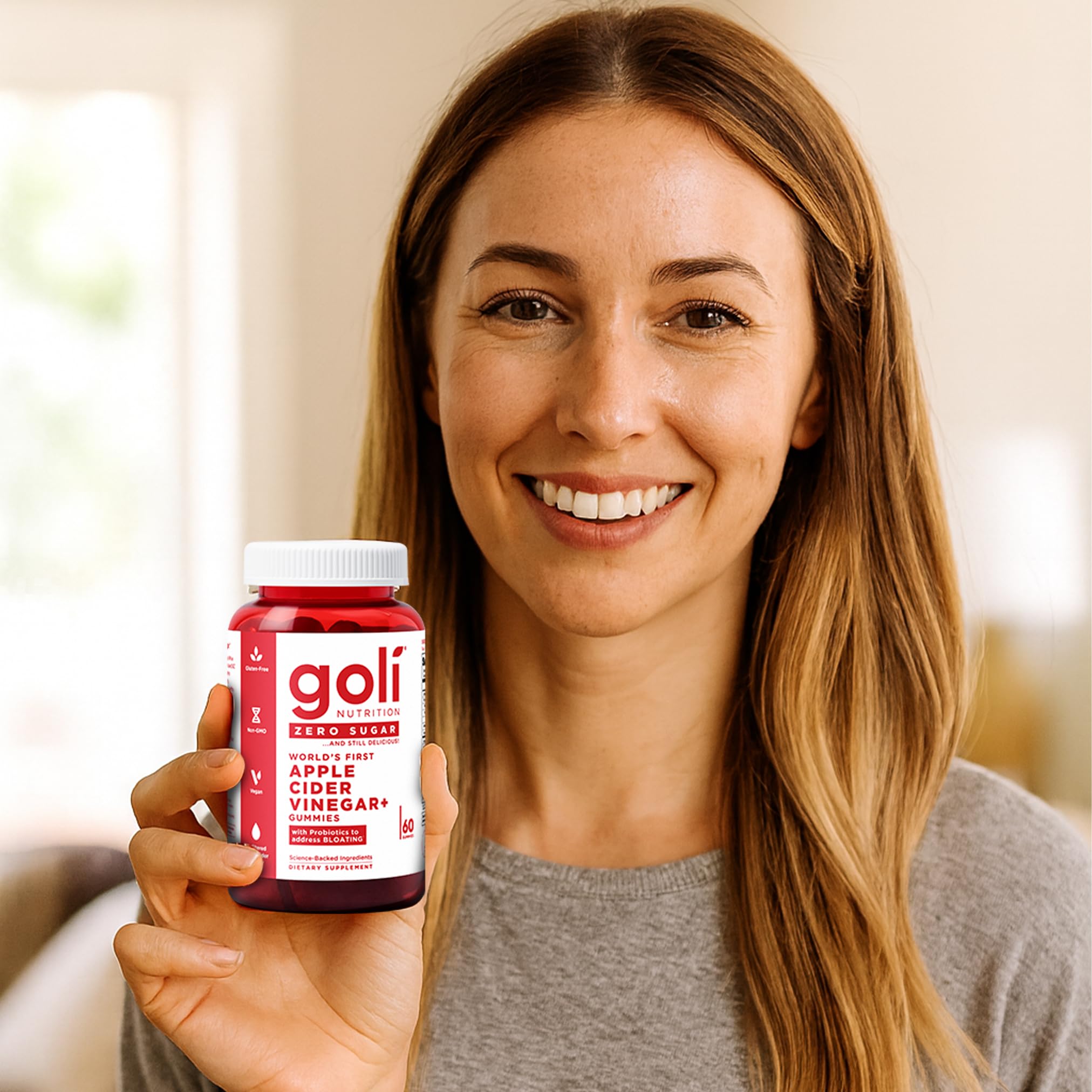 Goli Gomas ACV sin azúcar, consumo diario: práctico y conveniente.