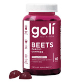 Goli gomitas de remolacha cardio con CoQ10 para energía diaria.