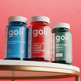Goli gomitas vinagre sidra manzana, remolacha y granada aportan color natural.