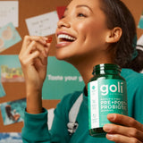Goli Pre+Post+Probióticos Gomitas opción vegana sin productos de origen animal.