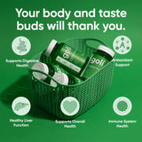 Goli Supergreens con espinaca para aporte vitamínico diario