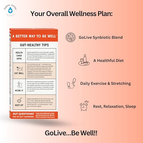 GoLive contiene L-glutamina y otros componentes clave.