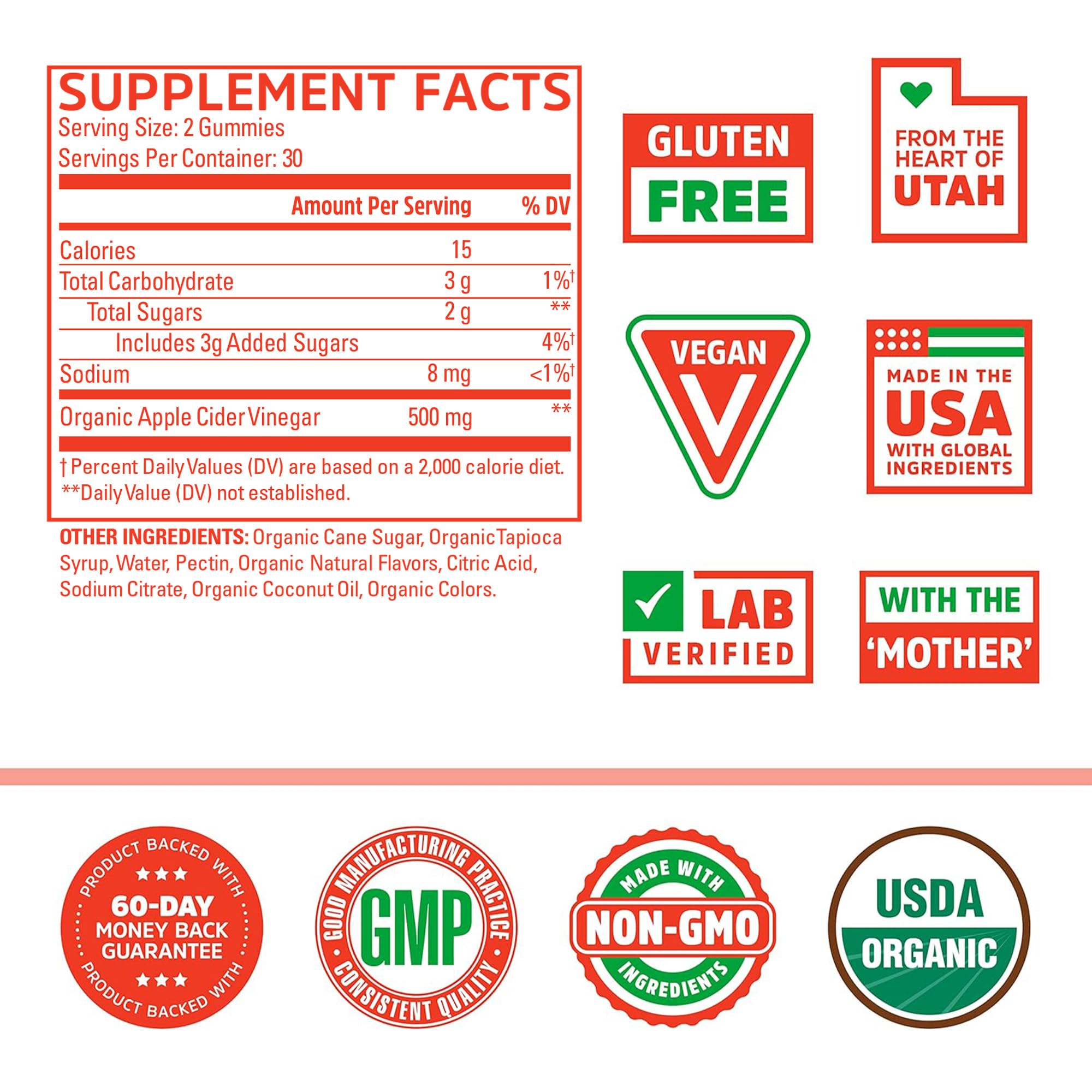 Gomitas Zhou ACV manzana sauco para detox suave y sabor natural.