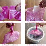 Bolsas Gongjiang 9x13 pulgadas para tampones y compresas