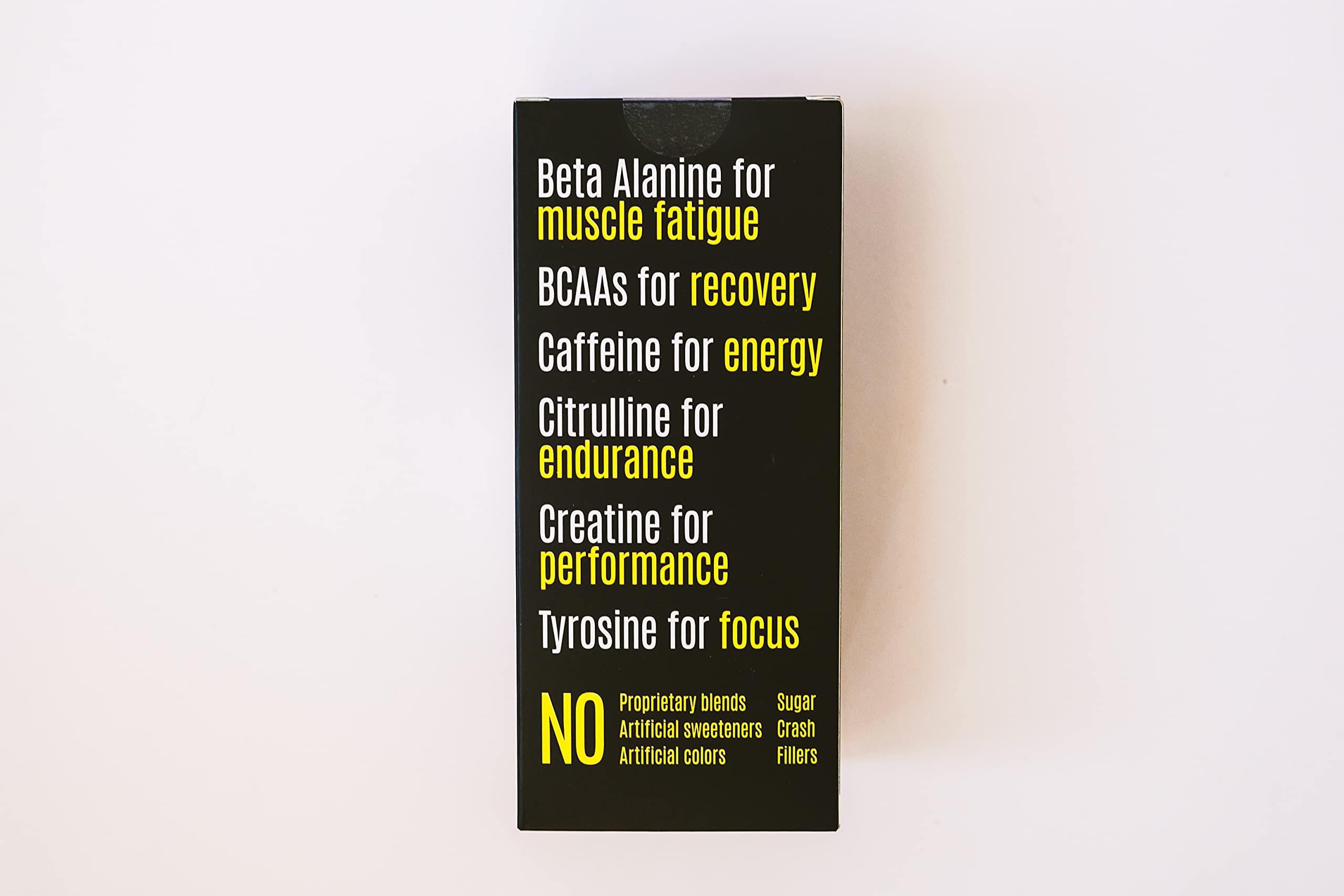 Good Clean Fuel Pre-entrenamiento, ingredientes clave BCAA para apoyo a la recuperación durante el entrenamiento.