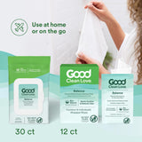 Good Clean Love Balance aplicación cómoda en la palma de la mano