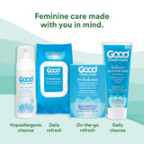 Good Clean Love higiene femenina ultra suave fórmula calmante para zonas sensibles