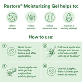 Good Clean Love Restore Gel con dosificador reutilizable facilita la aplicación discreta