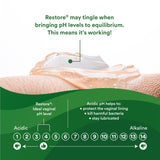 Good Clean Love Restore Gel con pH equilibrado y aloe para cuidado suave