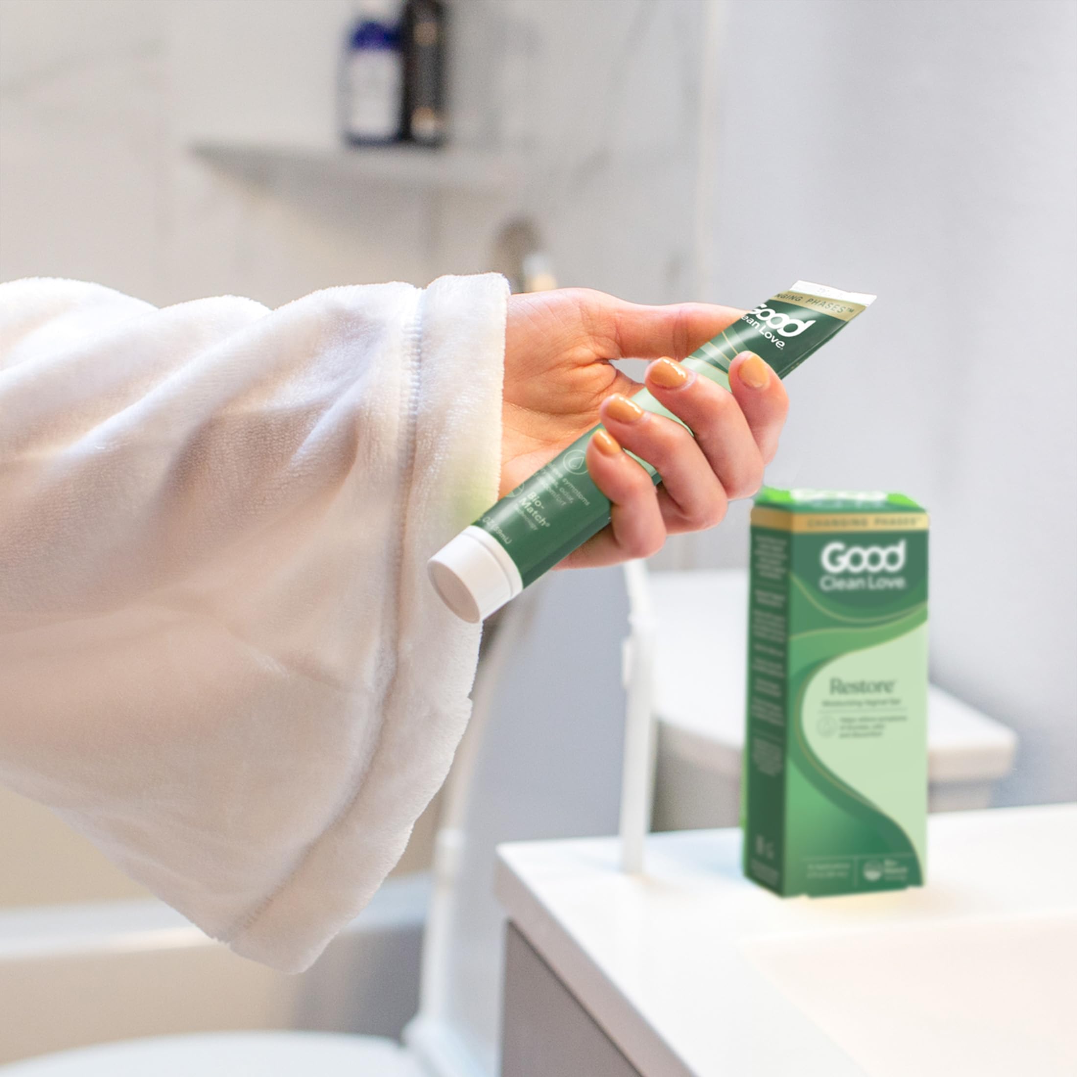 Good Clean Love Restore Gel facilita el uso después del ejercicio sin irritación
