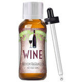 Good Essential aceite aromático de vino en frasco ámbar para difusores y velas, aroma agradable.