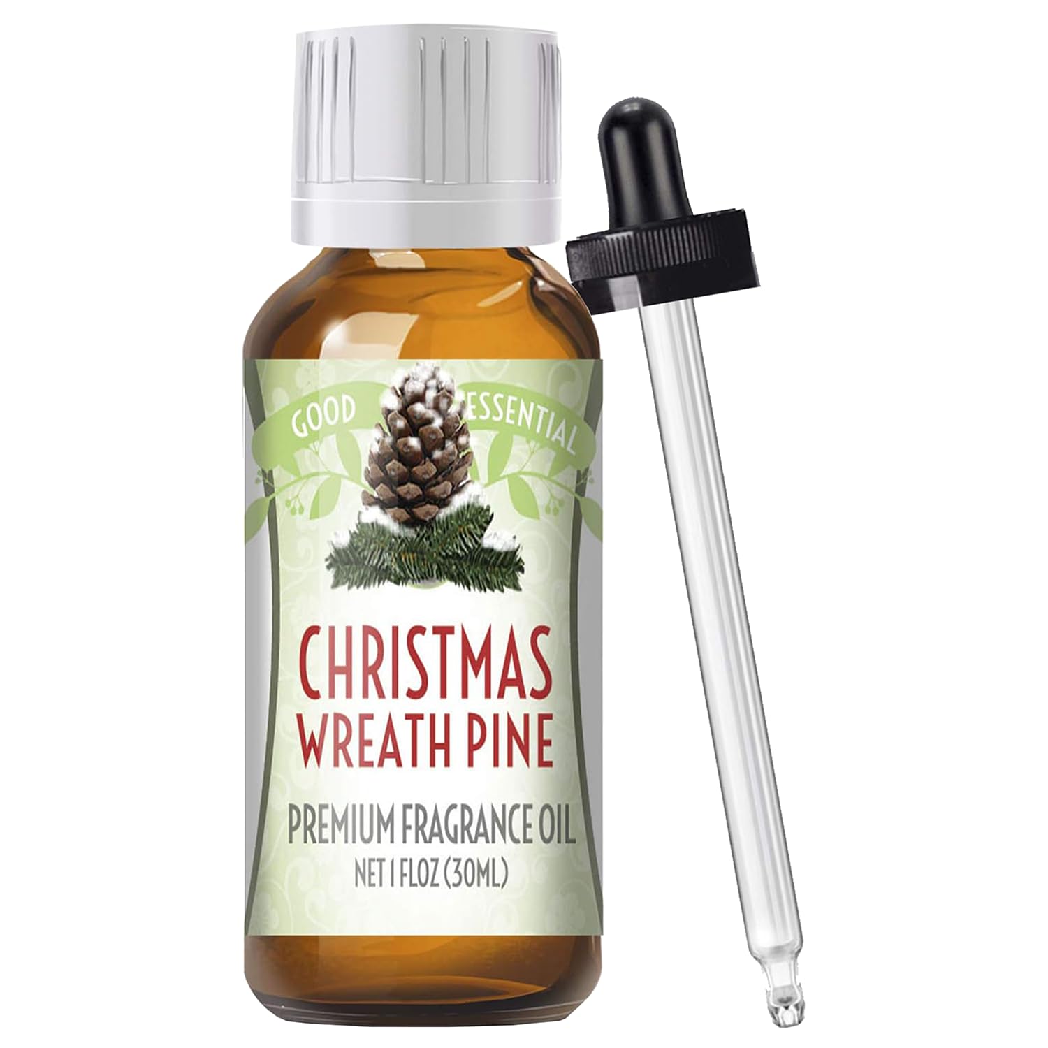 Good Essential aceite fragancia Corona Navidad para difusor, velas y jabones, crea ambiente navideño.
