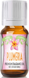 Good Essential aceite fragancia plumeria, frasco ambar de 10 ml para difusor y cosmética