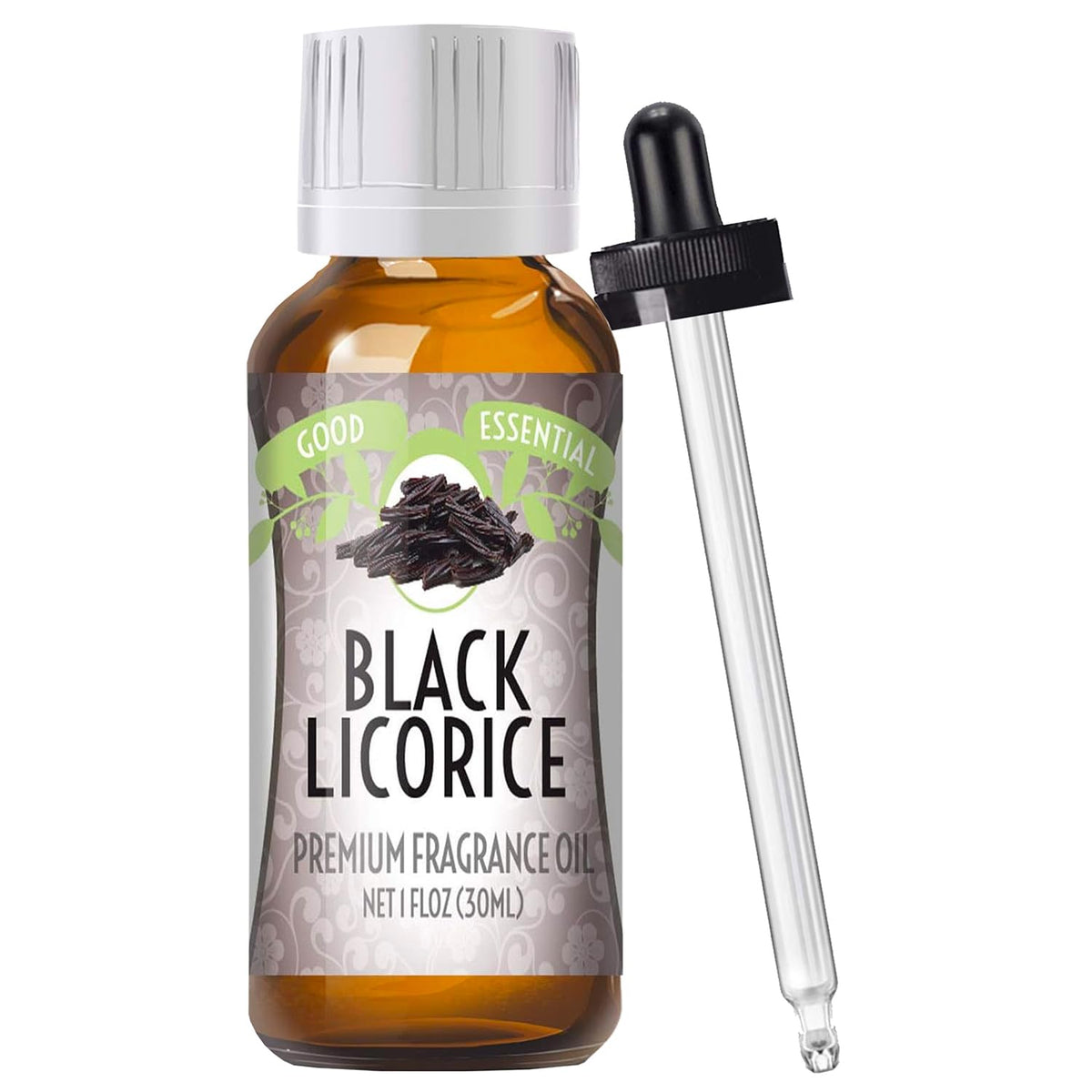 Good Essential Aceite fragancia Regaliz Negro, vertido, ideal para difusor aromático y ambientación