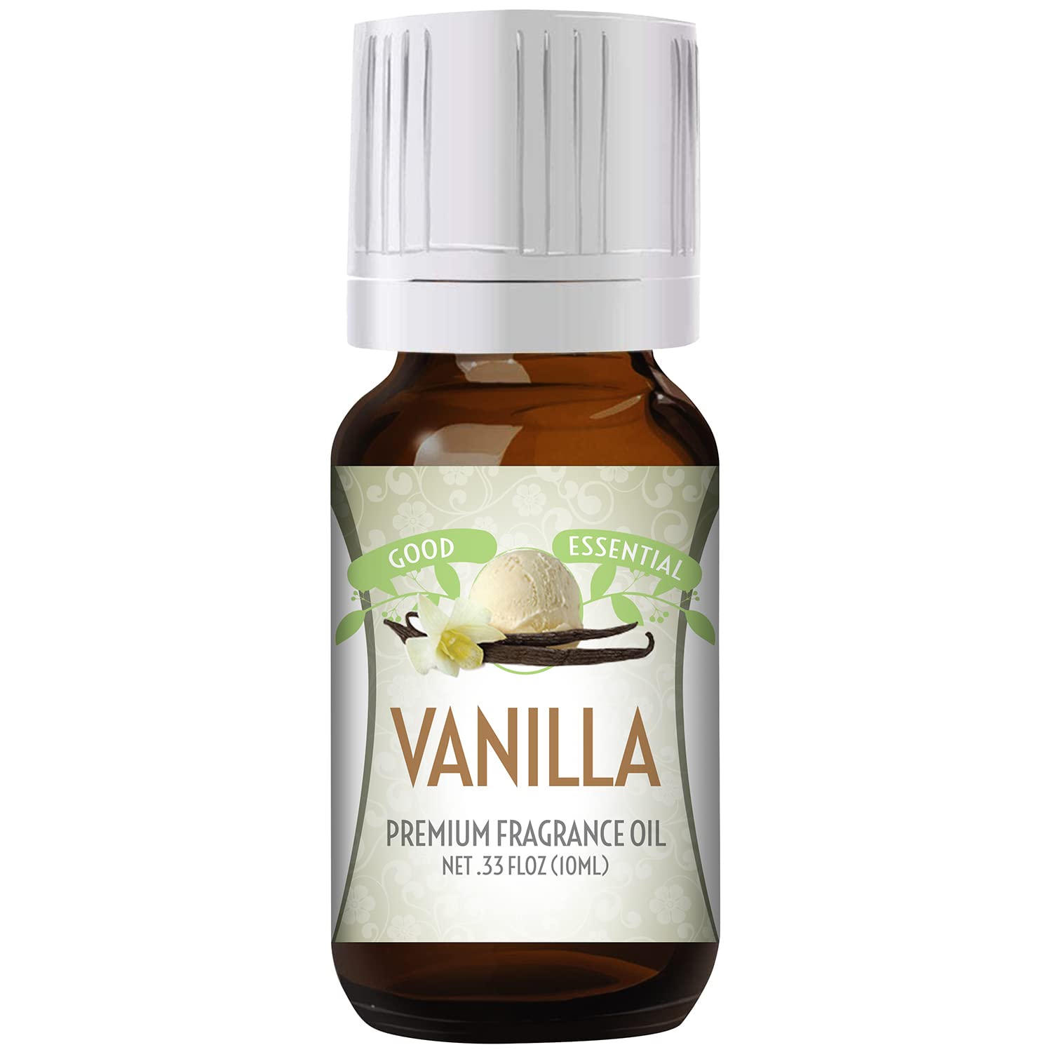 Good Essential aceite vainilla en botella ambar para difusor