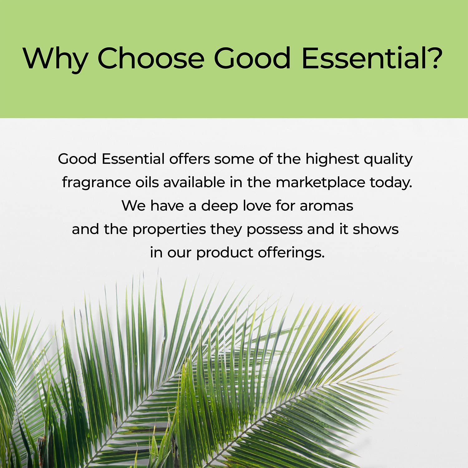 Good Essential vainilla para velas, fragancia cálida y duradera