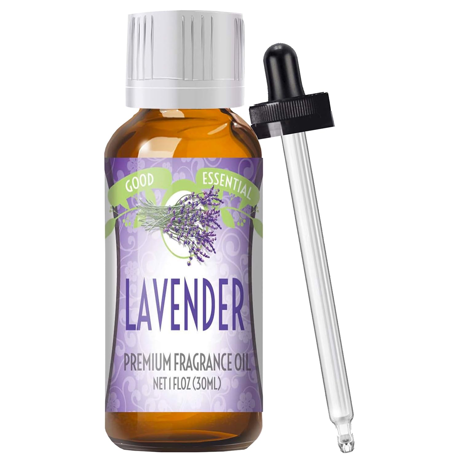 Good Essential lavanda en frasco ámbar, ideal para difusor y productos caseros