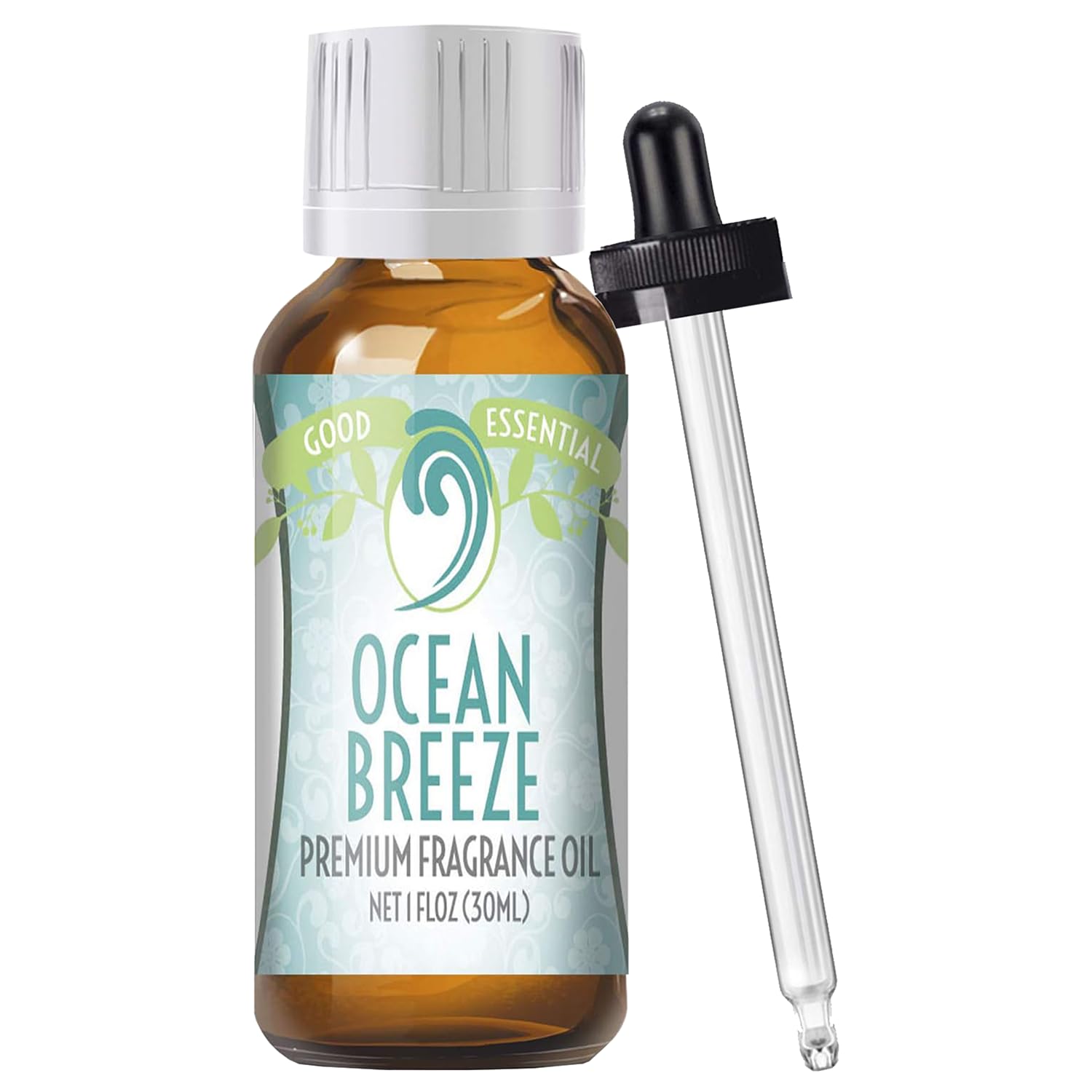 Good Essential Ocean Breeze: botella ámbar para aromaterapia en casa.