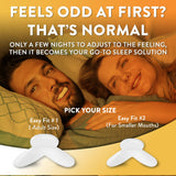 Good Morning Snore Solution uso nocturno sencillo para dormir con tranquilidad.