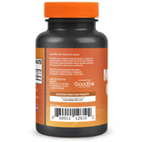 GOODBIO Magnesium Glycinate libre de gluten y sin OGM, apto para dietas sensibles.