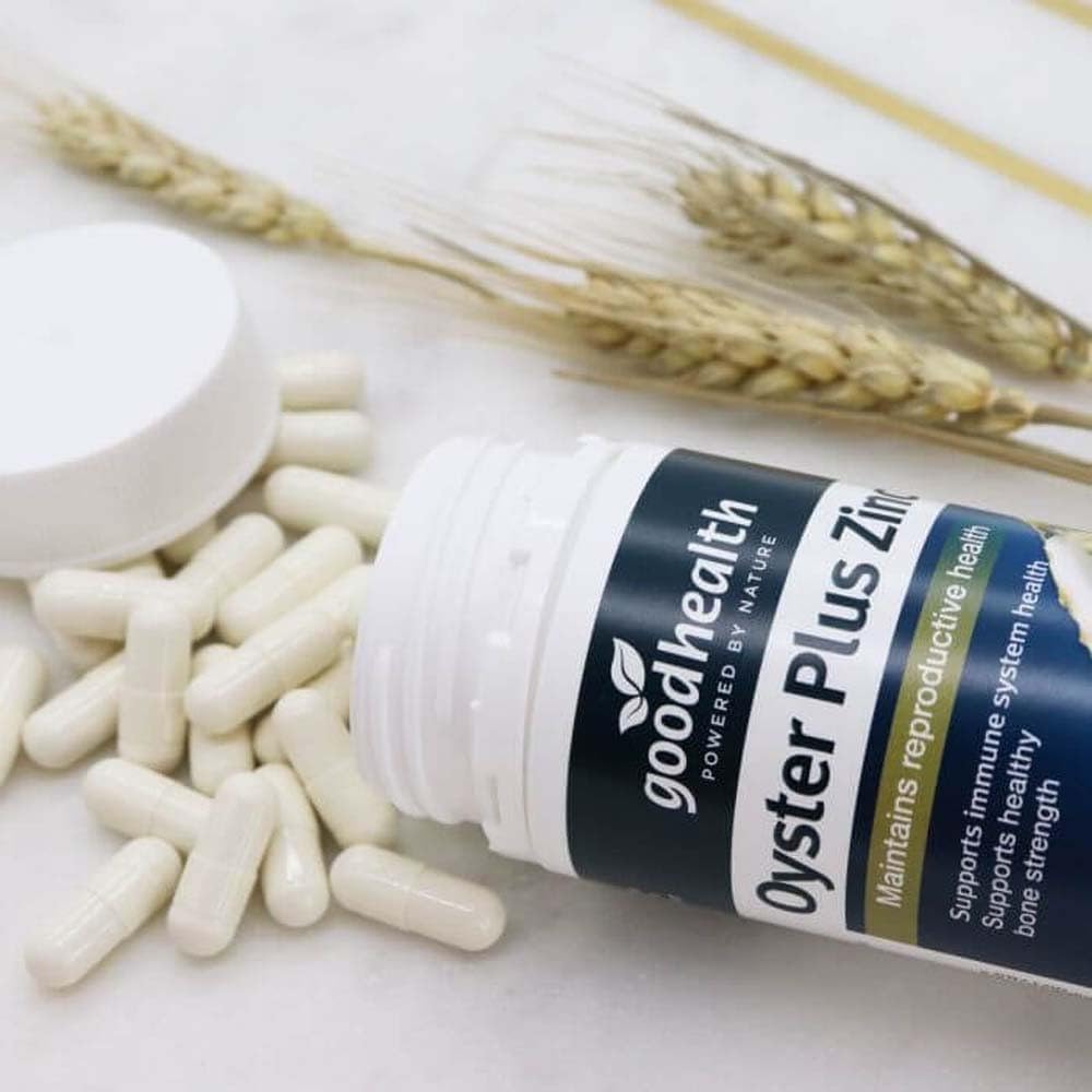 Goodhealth Oyster Plus, presentación en envase práctico para uso diario