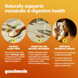 GoodMeds salud del colon en cápsulas para comodidad diaria.