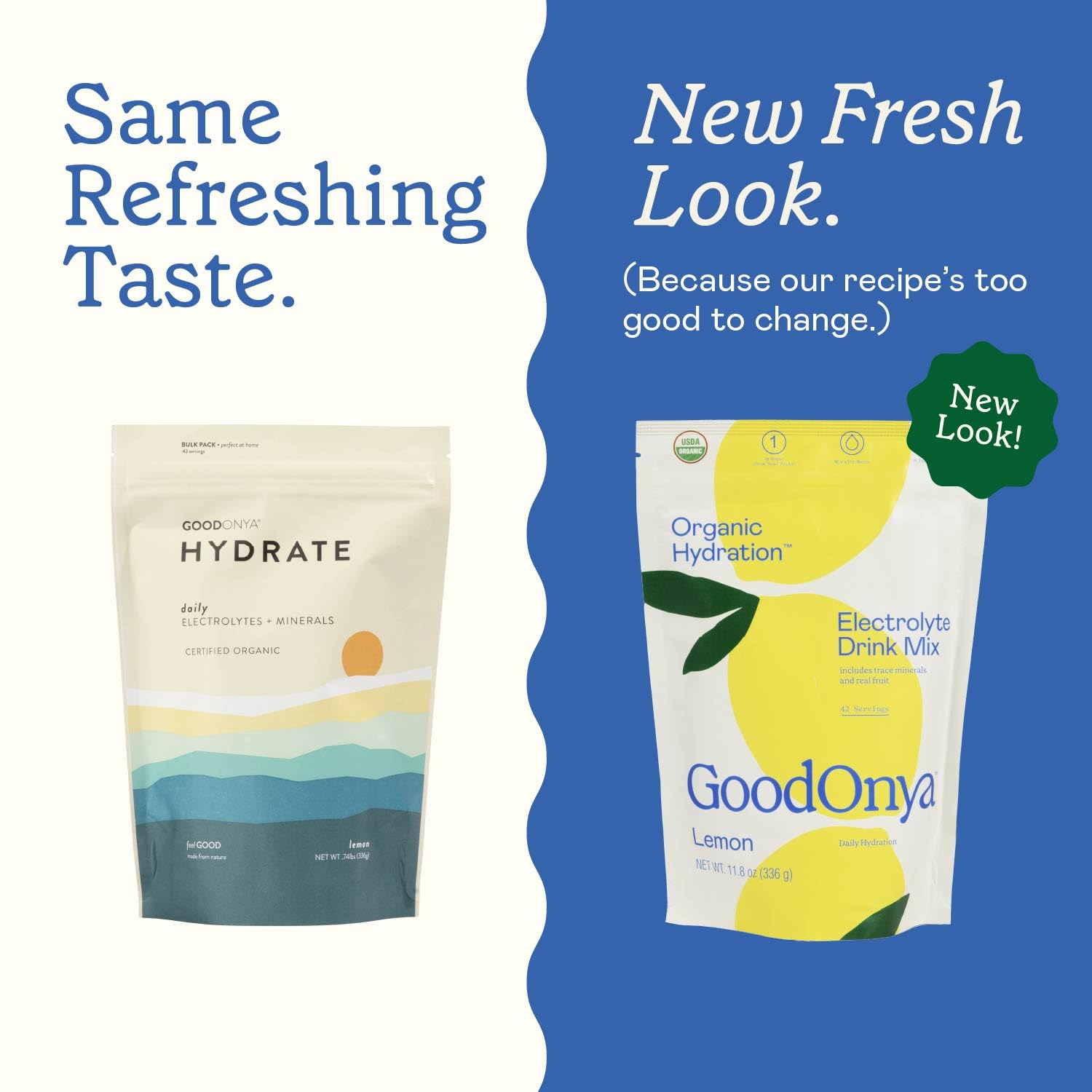 GOODONYA sabor limonada natural para una experiencia refrescante en casa.
