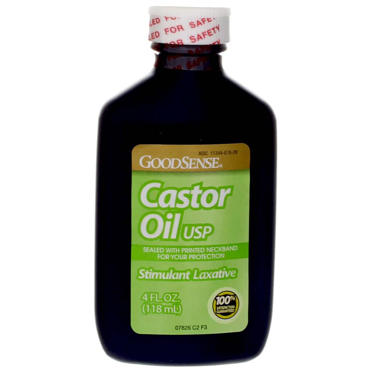 GoodSense Aceite de ricino en botella de 4 oz para hidratación suave