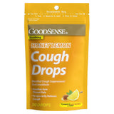 GoodSense caramelos para la tos sabor miel limón, envase de 30 piezas.
